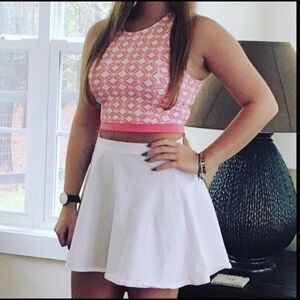 Hollister Neoprene Crop Top